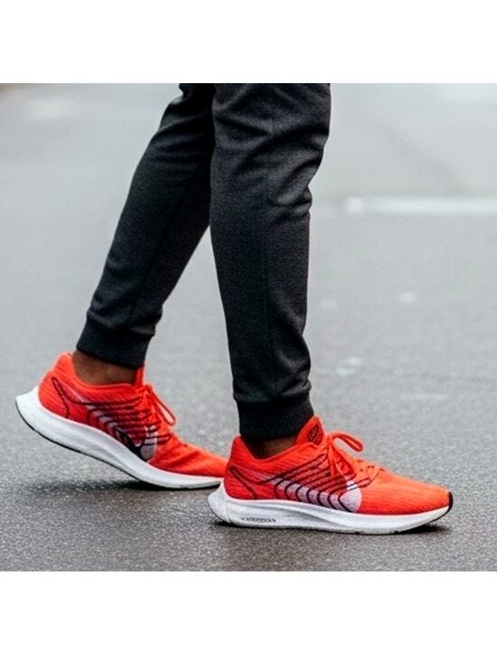 Vibrant Nike Pegasus Turbo Next Nature Mens Bright Orange Sneakers - Size: 9 main image 5
